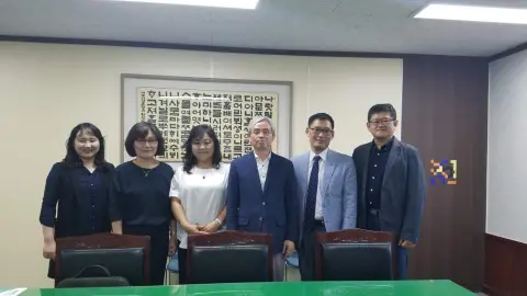 2017년 5월 24일 국립 국어원, 세종학당, 재외동포재단 방문